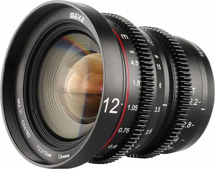 Actual product image Meike 12mm T2.2 MFT (Micro Four Thirds, Micro Four Thirds)