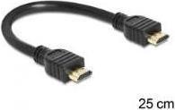 Immagine prodotto Delock HDMI (Typ A) — HDMI (Typ A) (0.25 m, HDMI)