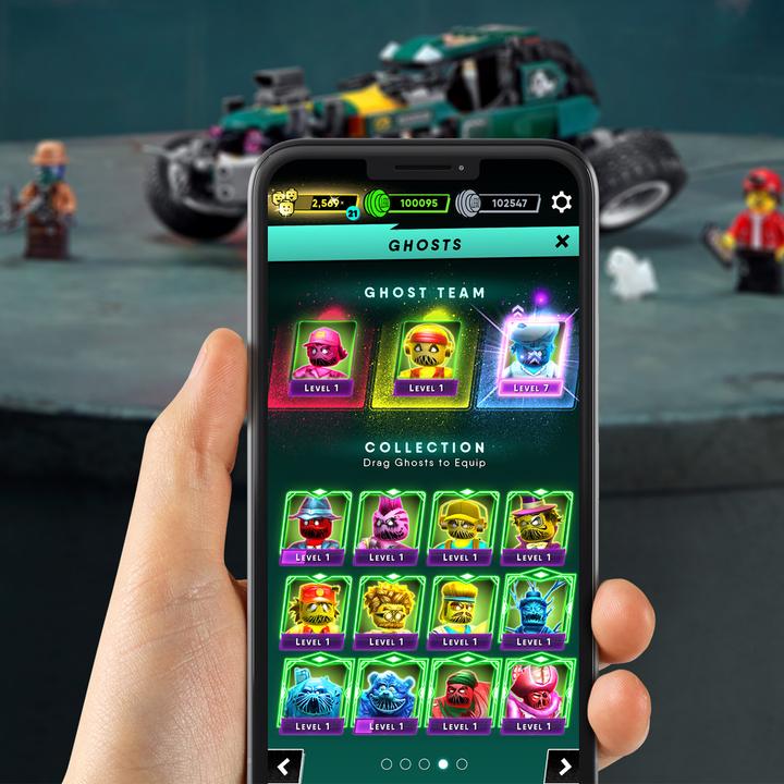Actual product image LEGO Supernatural racing car (70434, LEGO Hidden Side)