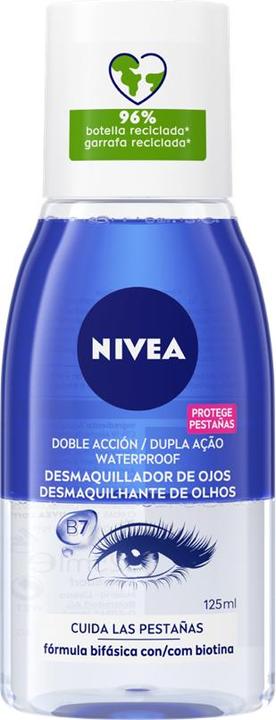 Produktbild NIVEA VISAGE desmaquillador ojos waterproof doble acción 125 ml (Reinigungstücher, 125 ml)