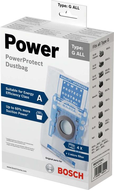 Bosch Hausgeräte PowerProtect Type G ALL, BBZ41FGALL (1 x)