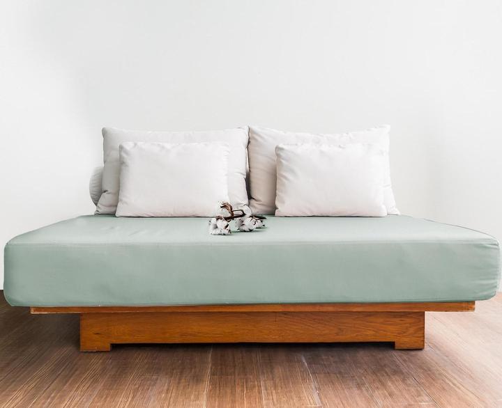 Actual product image Aspero 2 x fitted sheets made from organic cotton (140 x 200 x 35 cm)