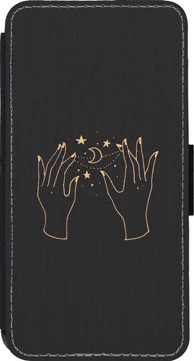 Actual product image PhoneLook Cover Wallet black Grey magic hands (Apple iPhone 13 Pro)