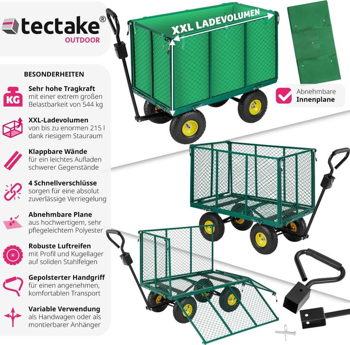 Produktbild tectake Bollerwagen