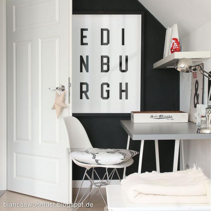 Produktbild Trenddeko Typographie Edinburgh (30 x 40 cm)