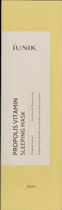 Produktbild iUNIK Propolis Vitamin Sleeping Mask (60 ml)