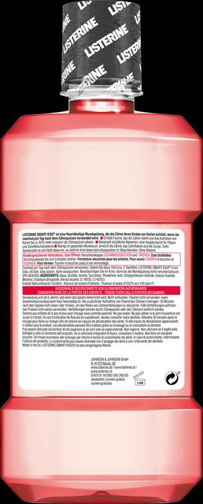 Actual product image Listerine Smart Kidz (500 ml, Mouthwash)