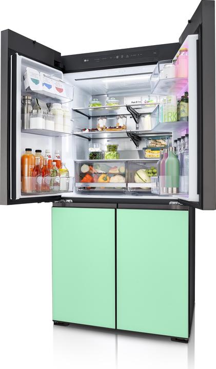 Actual product image LG Refrigerator Sbs Gmv960nnme Mood Up (617 l)