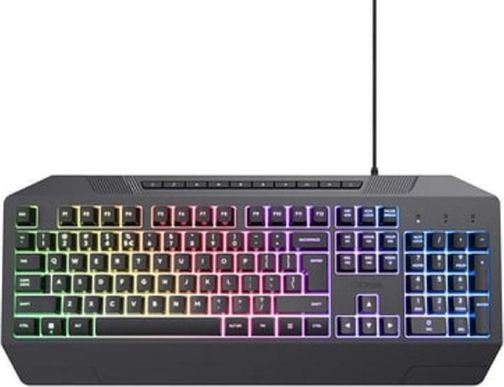 Actual product image Trust Gxt836 Evocx Gaming Keyboard En (DE, Cable)