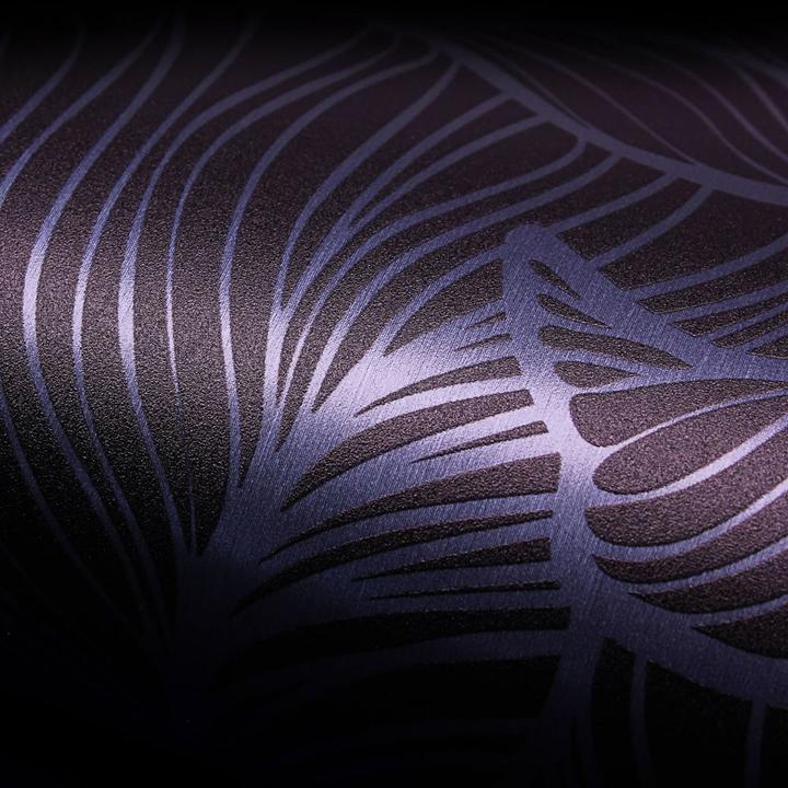 Immagine prodotto Trenddeko Pellicola metallica Luxury Metallics baana foglie alluminio negativo - autoadesivo (45 x 150 cm)