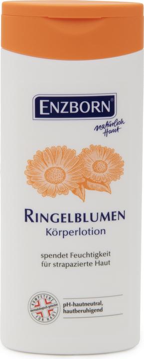 Actual product image Enzborn Calendula body lotion 250ml (Body lotion, 250 ml)