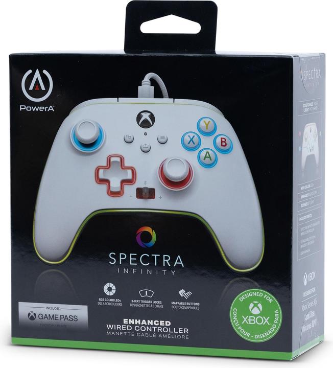Image du produit PowerA Manette filaire Spectra Infinity Enhanced pour Xbox Series X (Xbox Series X)