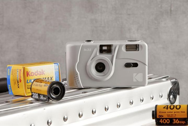 Actual product image Kodak M35 REUSABLE CAMERA MARMOR grey