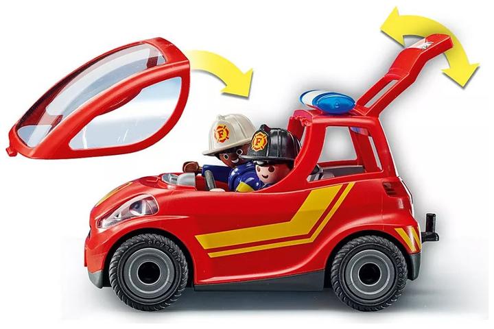 Actual product image Playmobil 71035 Fire brigade small car (71035, Playmobil City Action)