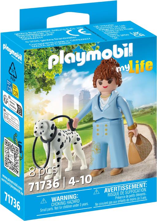 Actual product image Playmobil 71736 Manager with Dalmatian (71736, Playmobil My Life)