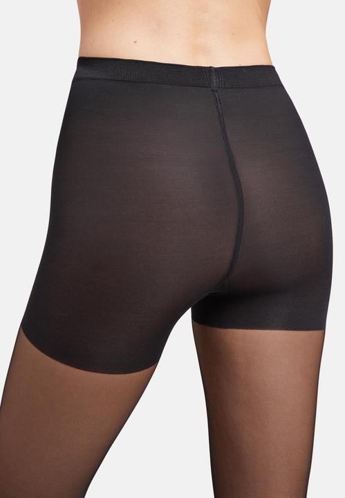 Produktbild Wolford Individual 10 Control Top Shaping-Strumpfhosen, Farbe 7005 schwarz, Grösse 34-36 (10 DEN, 34 - 36)