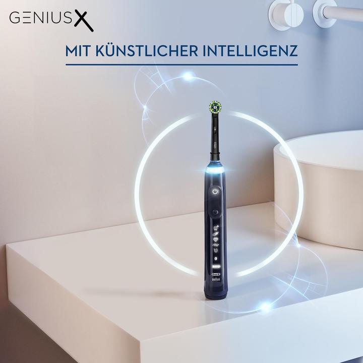 Actual product image Oral-B Genius X Electric Toothbrush Black (Oscillating toothbrush)