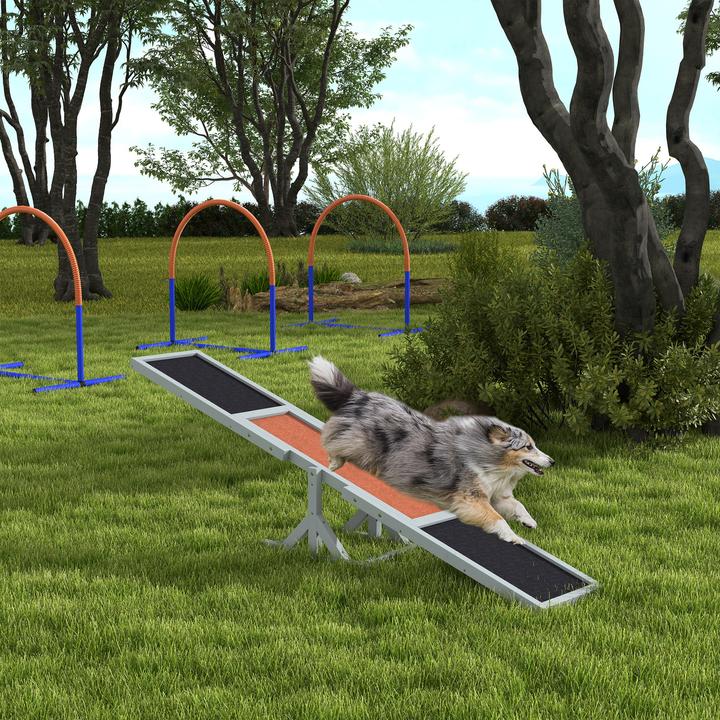 Immagine prodotto PawHut Dondolo per cani con rivestimento antiscivolo (Destrezza)