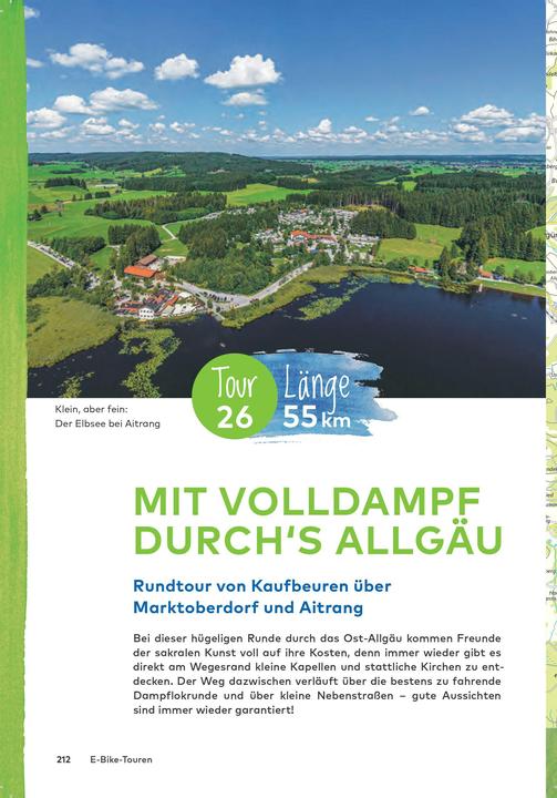 Produktbild Die 27 schönsten E-Bike Touren im Allgäu (Deutsch, Oliver Kockskämper, 2024)