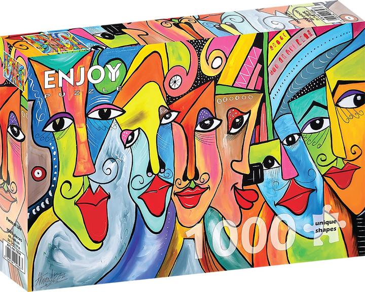 Image du produit Enjoy Puzzle ENJOY-1856 - Faces of Life, puzzle, 1000 pièces (1000 pièces)