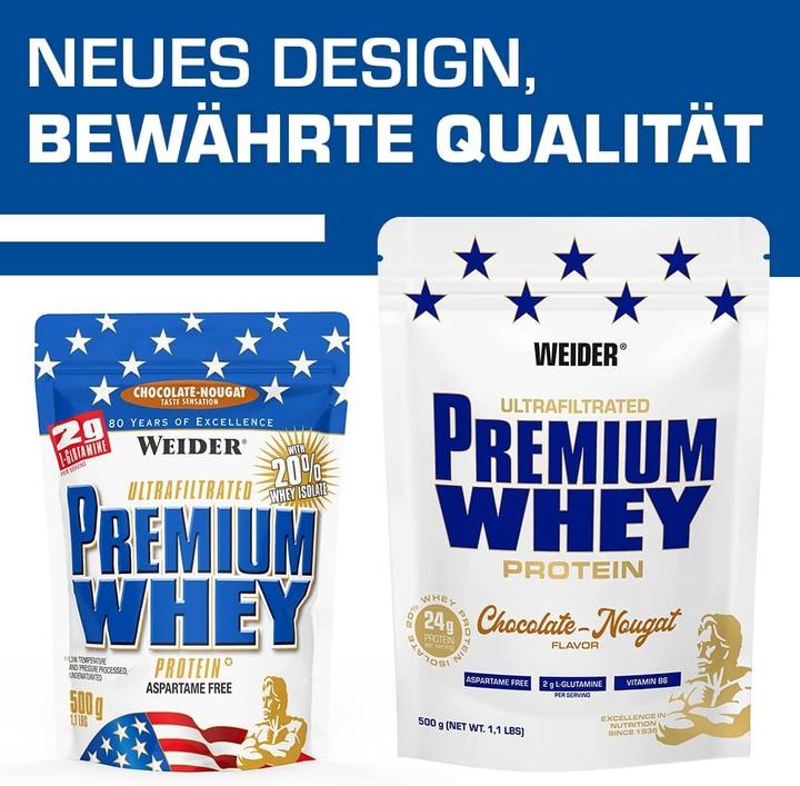 Immagine prodotto Weider Proteine del siero del latte premium (Cioccolato, 1 pz., 500 g)