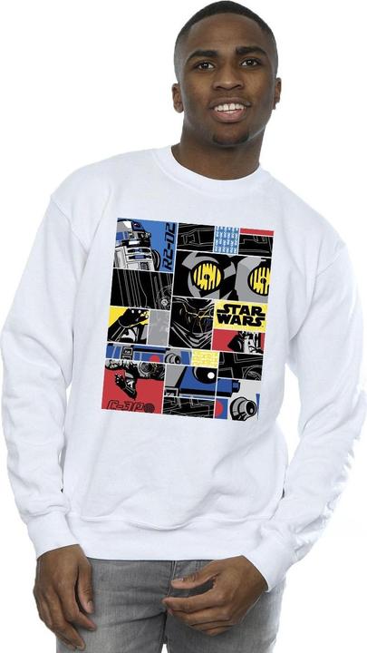 Immagine prodotto Star Wars Droid Montage Felpa Uomo (XXL)