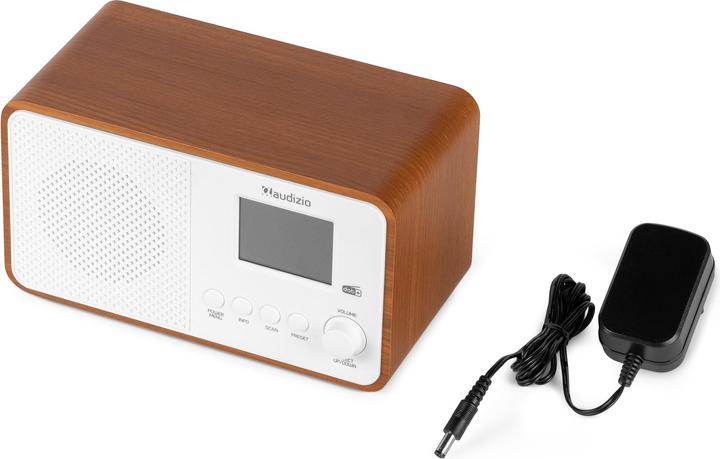 Immagine prodotto Audizio DAB+ Radio Avio Weiss, Radio Tuner: FM, DAB+ (DAB, FM, Bluetooth)