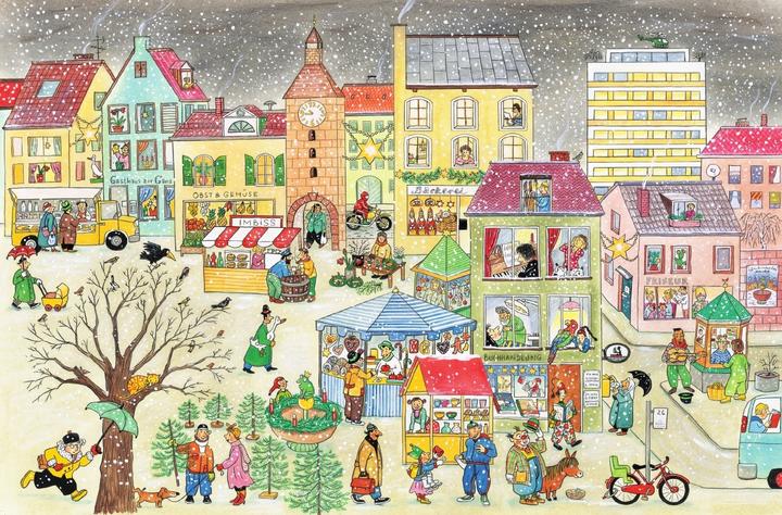 Produktbild Wimmlingen durchs ganze Jahr (Deutsch, Rotraut Susanne Berner, 2025)
