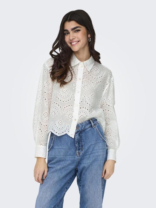 Actual product image Only Loose fit Shirt collar Sleeve cuffs with button Low set-in shoulder Shirt Shirt (L)