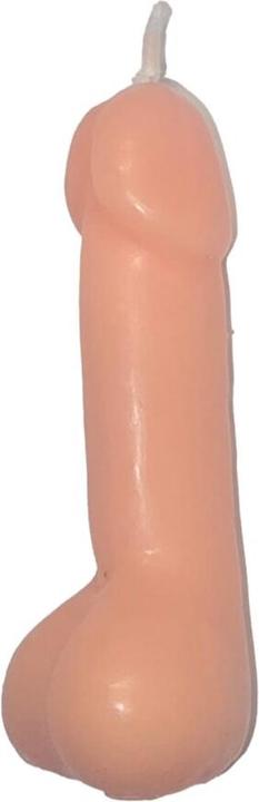 Diablo Picante Vela Pene Color Carne 10 cm