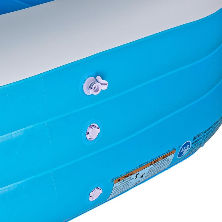 Actual product image Dema Bestway Swimming Pool Schwimmbecken Schwimmbad 305x183x56 cm blau aufblasbar