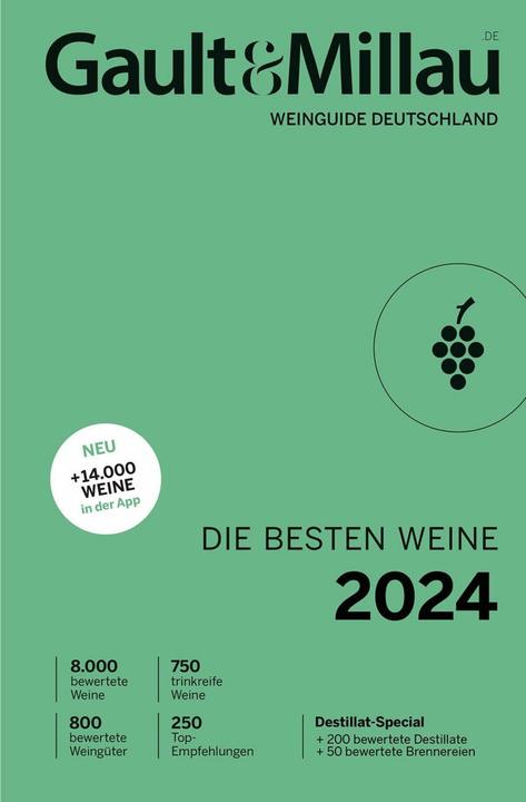 Produktbild Gault & Millau - Weinguide Deutschland 2024 (Deutsch, 2023)