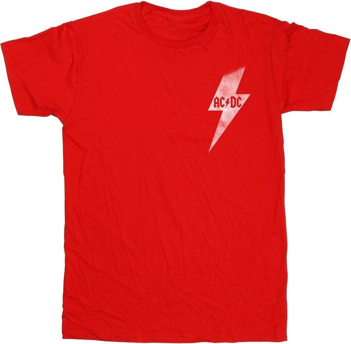 AC/DC Lightning Bolt Pocket TShirt