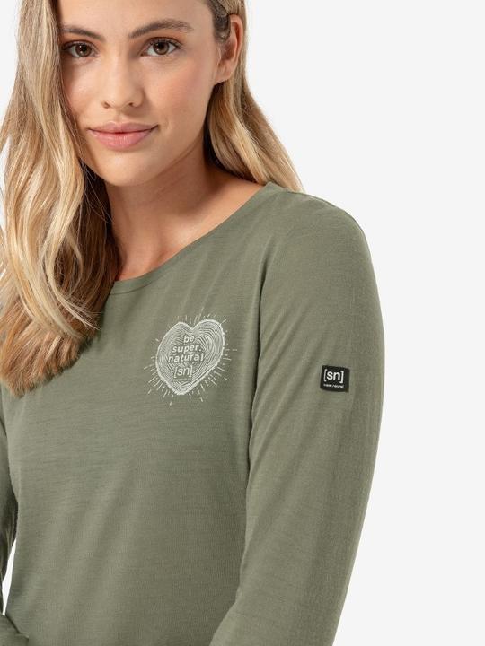 Immagine prodotto Super Natural Maglia donna Little Heartwood L/S (S)