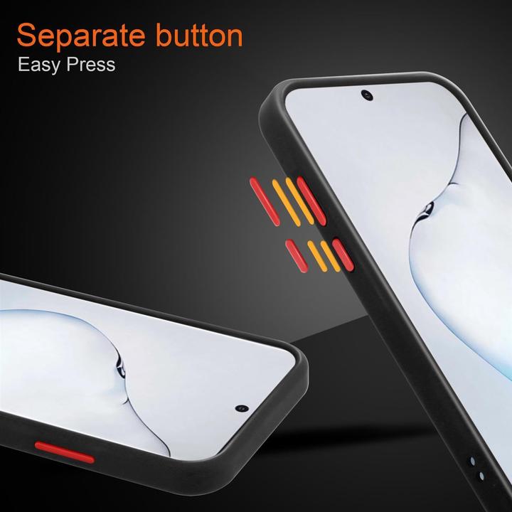 Actual product image Cadorabo Hybrid Matt Cover (Samsung Galaxy Note 10 Pro, Samsung Galaxy Note 10 Plus)