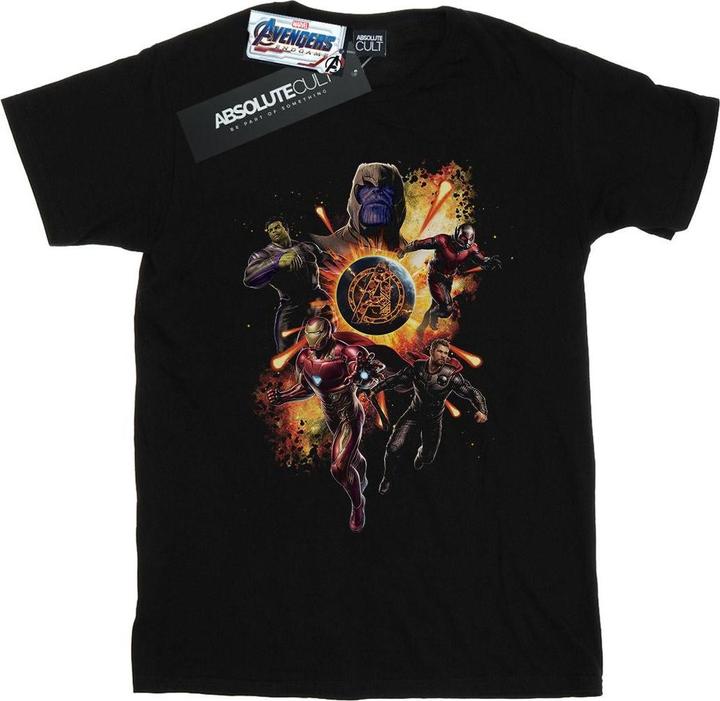 Actual product image Mens Avengers Endgame Explosion Team T-Shirt (4XL)