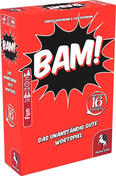 Produktbild Pegasus Bam. Das unanständig gute Wortspiel (Deutsch)