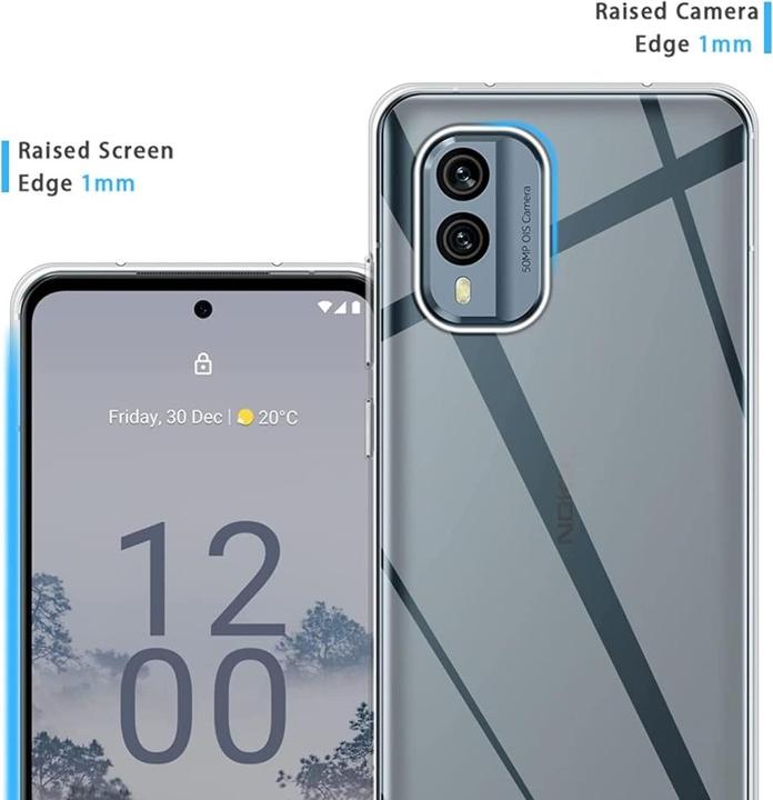 Productafbeelding Screenguard Nokia X30 Flexibel TPU Transparant Hoesje (Nokia X30)