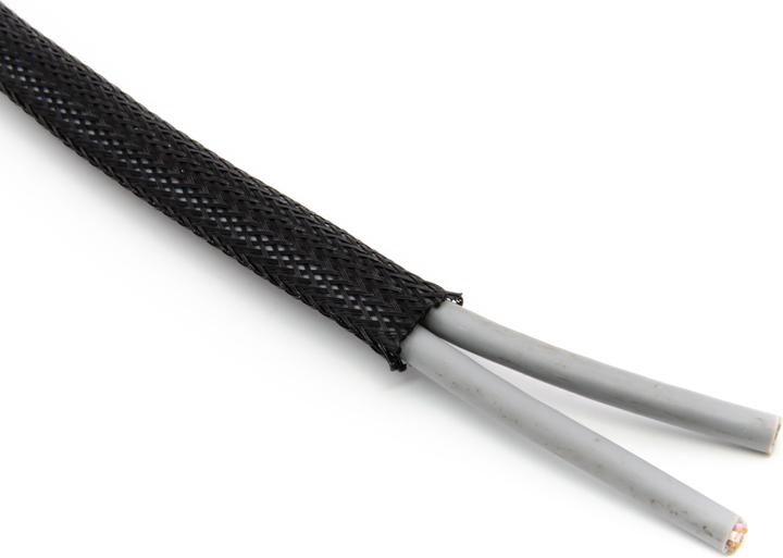 Produktbild Purecrea 1m PET Geflechtschlauch Schwarz 6-19mm (Kabeldurchlass, 100 cm)
