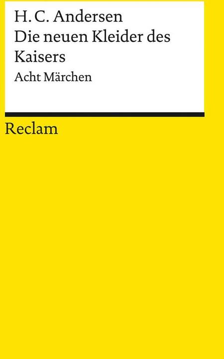 Produktbild Die neuen Kleider des Kaisers (Deutsch, Hans Christian Andersen, 2021)