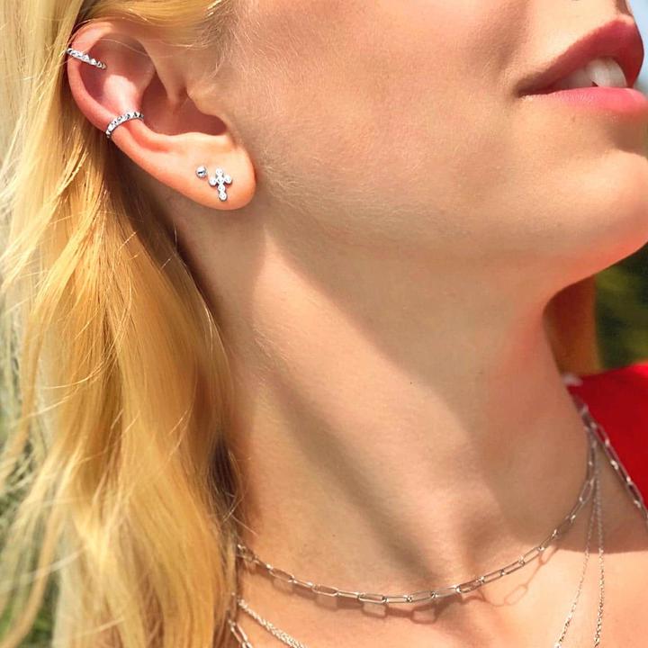 Produktbild Candy Ear Cuffs Valori, 925 Sterling Silber (925er Sterlingsilber, 925 Sterling Silber)