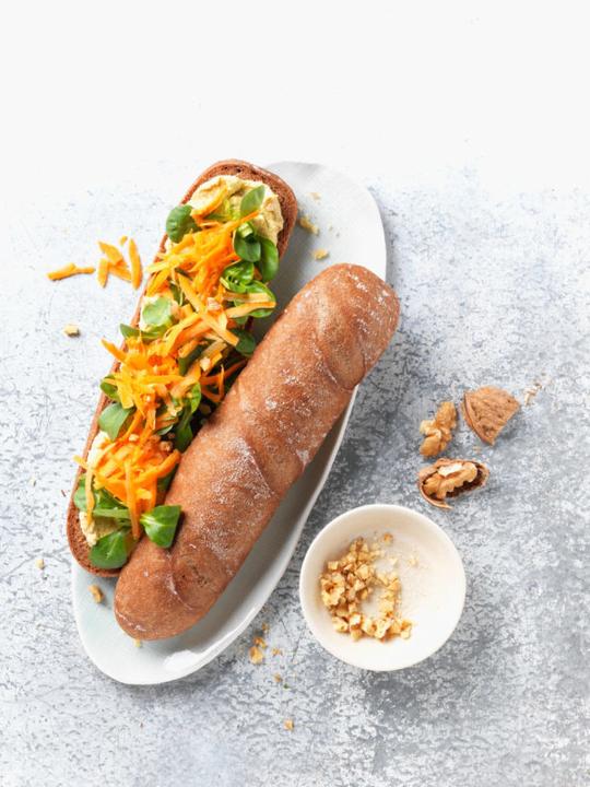 Actual product image Schnitzer Gluten-free organic corn baguette with oil seeds (320 g)