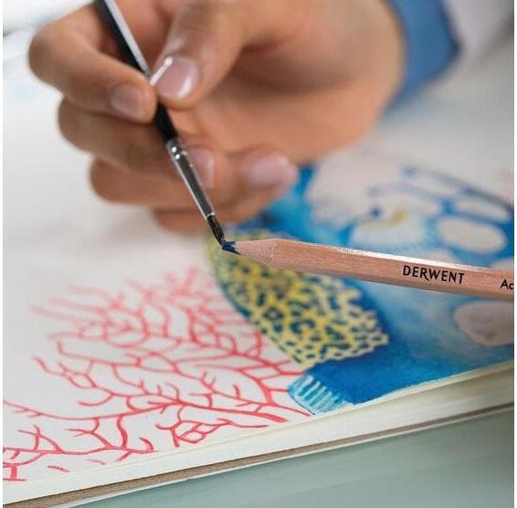 Produktbild Derwent Academy Aquarellstifte (Mehrfarbig, 24 x)