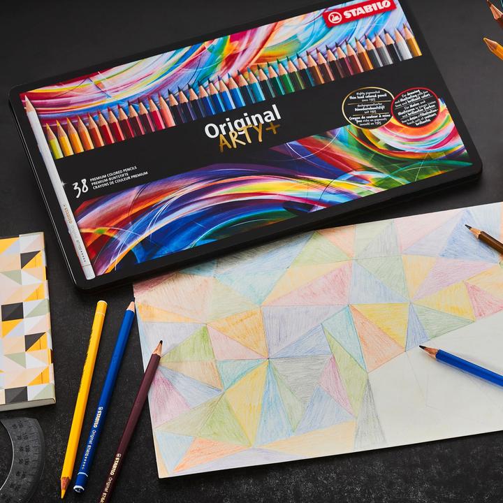 Produktbild STABILO Original ARTY Farbstift, 12er Etui (Mehrfarbig, 12 x)