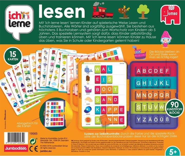 Produktbild Jumbo Ich lerne lesen (Deutsch)
