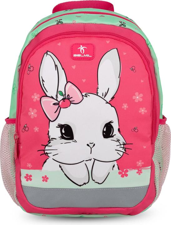 Belmil KIDDY PLUS Kindergartenrucksack Sweet Bunny Cherry