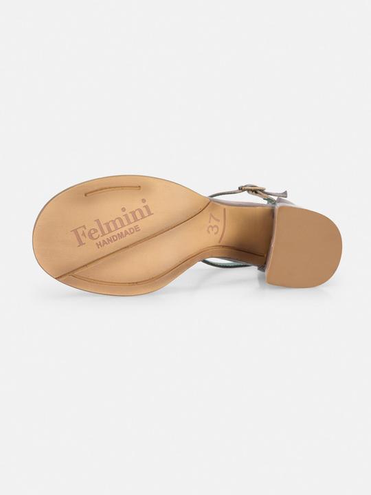 Actual product image Felmini Stefanny D797, a heeled sandal that effortlessly combines textures for a chic statement. (41)