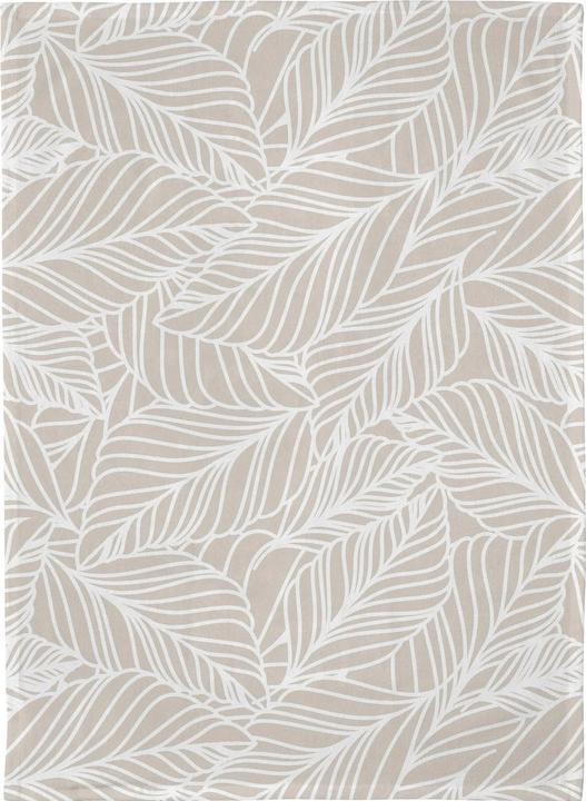 Produktbild Chic.Mic Geschirrtuch Desert Leaves Sand/Weiss (50 x 70 cm)
