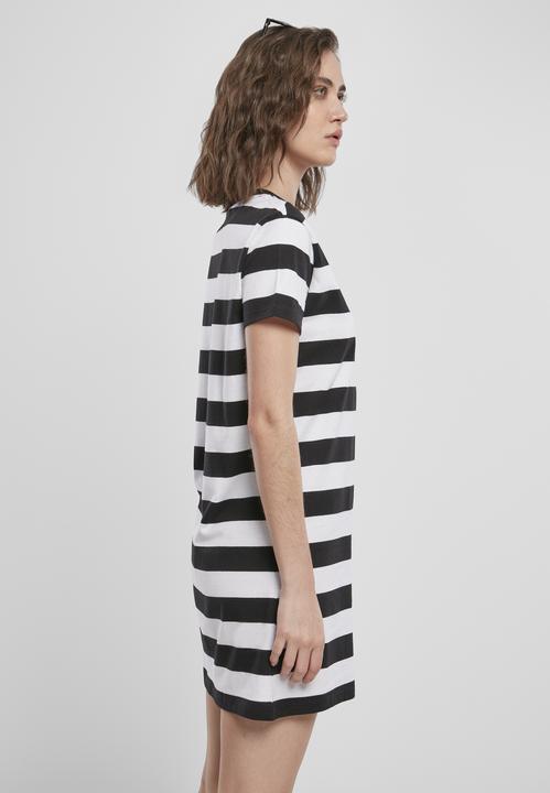 Actual product image Urban Classics Ladies Stripe Boxy Tee Dress (XS)