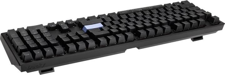 Actual product image Ducky Shine 7 PBT Gaming Keyboard, MX-Red, RGB LED - blackout (US) (US, Cable)